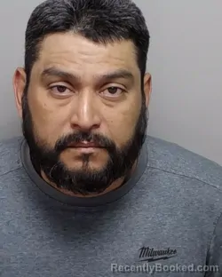 Mugshot of R Villalobos booked in Bexar County, Texas on September 18, 2026