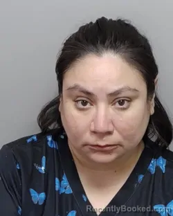 Mugshot of Rebecca V Cruz booked in Bexar County, Texas on September 23, 2026