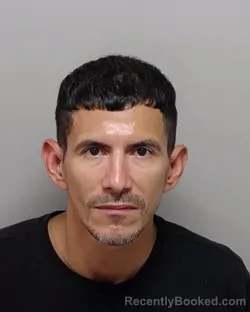 Mugshot of R A Guzman booked in Bexar County, Texas on September 27, 2026