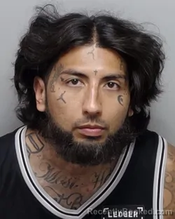 Mugshot of C M Jr Contreras booked in Bexar County, Texas on September 29, 2026