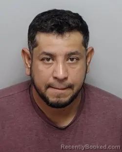 Mugshot of F J Saucedo Vazquez booked in Bexar County, Texas on September 29, 2026
