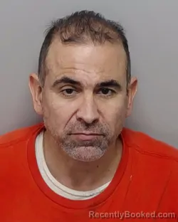 Mugshot of J A Paniague booked in Bexar County, Texas on October 1, 2026
