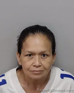 Mugshot of V Samaniego booked in Bexar County, Texas on October 1, 2026