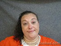 Mugshot of Ashley Nicole Evans booked in Gage County, Nebraska on June 21, 2026