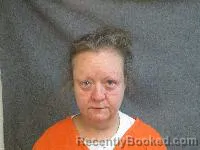 Mugshot of Angela Marie Hurley booked in Gage County, Nebraska on August 4, 2026