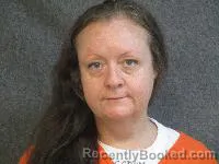 Mugshot of Angela Marie Hurley booked in Gage County, Nebraska on August 26, 2026