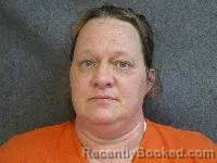 Mugshot of Angela Maree Murray booked in Gage County, Nebraska on July 13, 2026