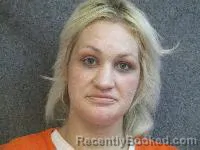 Mugshot of Brittany Leigh Thieman booked in Gage County, Nebraska on April 15, 2026