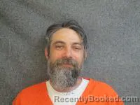 Mugshot of Dustin Lee Clayton booked in Gage County, Nebraska on April 3, 2026