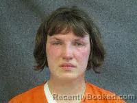 Mugshot of Emma Grace Kellogg booked in Gage County, Nebraska on April 26, 2026