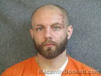 Mugshot of Justis Don Barnhouse booked in Gage County, Nebraska on April 22, 2026