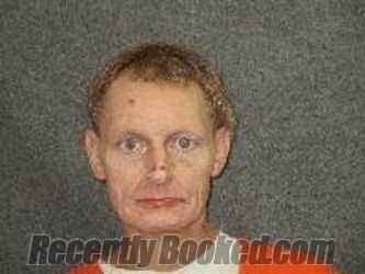 Booking photo from Gage County, Nebraska