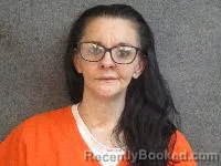 Mugshot of Krista Jean Redfield booked in Gage County, Nebraska on July 27, 2026
