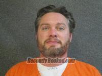 Booking photo from Gage County, Nebraska