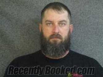 Booking photo from Gage County, Nebraska