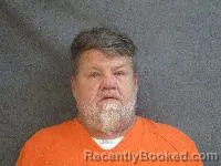 Mugshot of Terry Gene Hutchison booked in Gage County, Nebraska on July 31, 2026