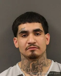 Mugshot of Levi Eugene Escobar booked in Hall County, Nebraska on May 12, 2026