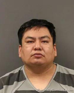 Mugshot of Ricardo Medel-Ortiz booked in Hall County, Nebraska on May 31, 2026