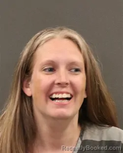 Mugshot of Courtney Lauren Zook booked in Hall County, Nebraska on June 2, 2026