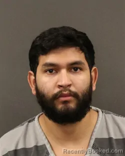 Mugshot of Josue Gomez Franco booked in Hall County, Nebraska on June 5, 2026