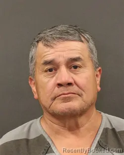 Mugshot of Rene Valle Fuentes booked in Hall County, Nebraska on June 16, 2026