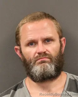 Mugshot of Ryan D Redinger booked in Hall County, Nebraska on June 17, 2026