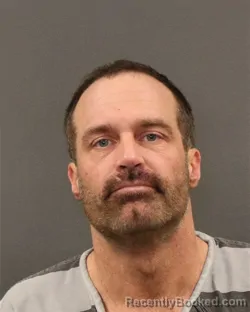 Mugshot of Travis Lee Middleton booked in Hall County, Nebraska on June 17, 2026