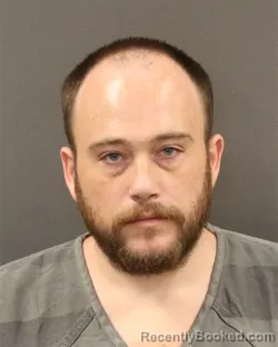 Mugshot of Nicholas Anthony Berger booked in Hall County, Nebraska on July 8, 2026