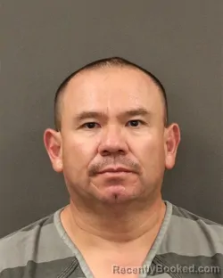 Mugshot of Jesus Alberto Carbajal booked in Hall County, Nebraska on July 8, 2026