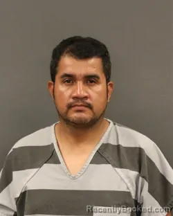 Mugshot of Jose Gabrie Martinez Lopez booked in Hall County, Nebraska on July 8, 2026