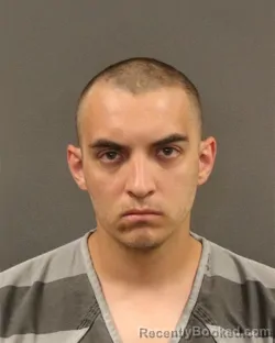 Mugshot of Nathanial Thomas Gonzales booked in Hall County, Nebraska on July 23, 2026