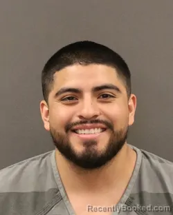 Mugshot of Emanuel D Andrade Martinez booked in Hall County, Nebraska on July 25, 2026