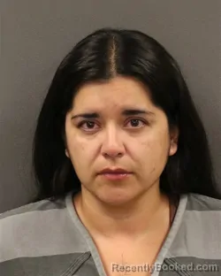 Mugshot of Amber Renee Santos booked in Hall County, Nebraska on July 27, 2026