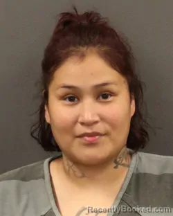 Mugshot of Jalyssa J Harlan booked in Hall County, Nebraska on July 31, 2026