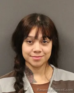 Mugshot of Maresy E Rabanales Estrada booked in Hall County, Nebraska on July 31, 2026