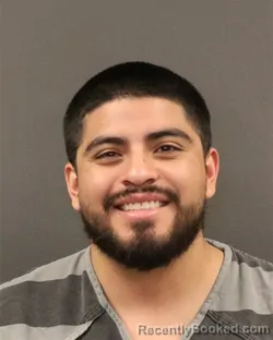 Mugshot of Emanuel D Andrade Martinez booked in Hall County, Nebraska on August 1, 2026