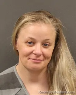 Mugshot of Kristin Ann Sands booked in Hall County, Nebraska on August 1, 2026