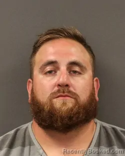 Mugshot of Nathan Daniel Montanez booked in Hall County, Nebraska on August 2, 2026