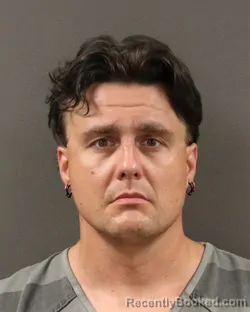 Mugshot of Brandon Lee Gardner booked in Hall County, Nebraska on August 4, 2026
