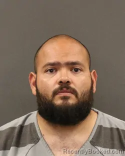 Mugshot of Jose Gerardo Ruiz Alonso booked in Hall County, Nebraska on August 5, 2026