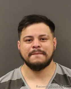 Mugshot of Brian Leonardo Samayoa booked in Hall County, Nebraska on August 5, 2026