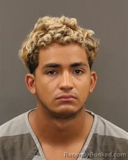 Mugshot of Maycon Dari Solorzano-Cruz booked in Hall County, Nebraska on August 6, 2026