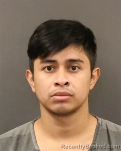 Mugshot of Miguel Aleja Alonso Romero booked in Hall County, Nebraska on August 6, 2026