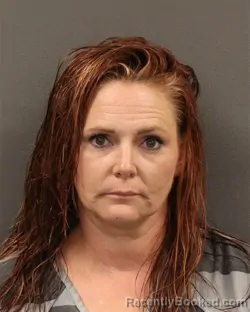 Mugshot of Sara Dee Gerlach booked in Hall County, Nebraska on August 6, 2026