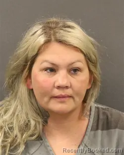 Mugshot of Amanda D Chaney booked in Hall County, Nebraska on August 7, 2026