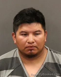 Mugshot of Domingo Ren Ramirez booked in Hall County, Nebraska on August 10, 2026