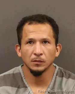 Mugshot of Rudy Joseph Martinez booked in Hall County, Nebraska on August 11, 2026