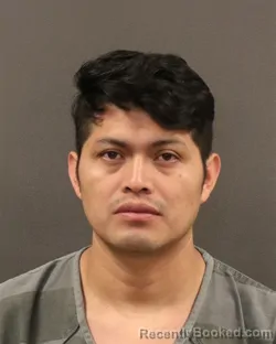 Mugshot of Jose Coj Aguilar booked in Hall County, Nebraska on August 11, 2026