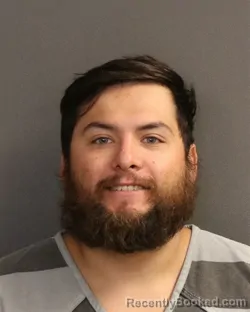 Mugshot of Nathanuel Timothy Vega booked in Hall County, Nebraska on August 12, 2026