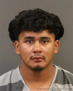 Mugshot of Angel Danie Antunez-Cortes booked in Hall County, Nebraska on August 17, 2026